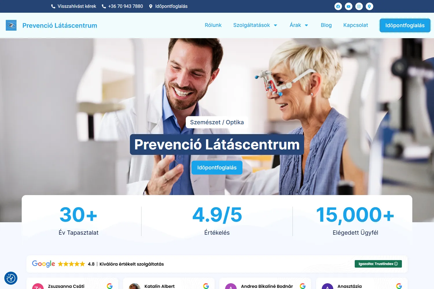 Prevenció Látáscentrum